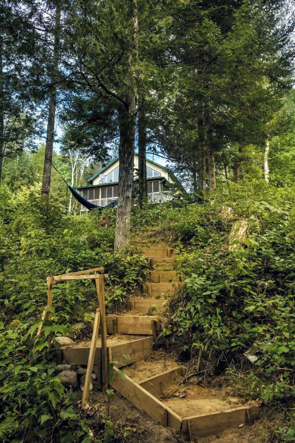 Вилла Chalet Aux Mille Etoiles Near Mt-Tremblant With Hot Tub Ла-Консепсьон Экстерьер фото